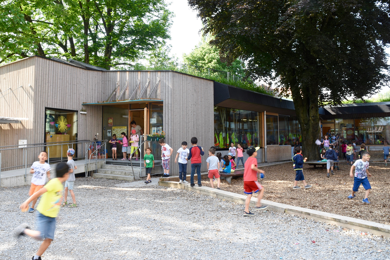 Volksschule Dorf, Lauterach - Neubau und Sanierung, Staatspreis für Architektur und Nachhaltigkeit 2019