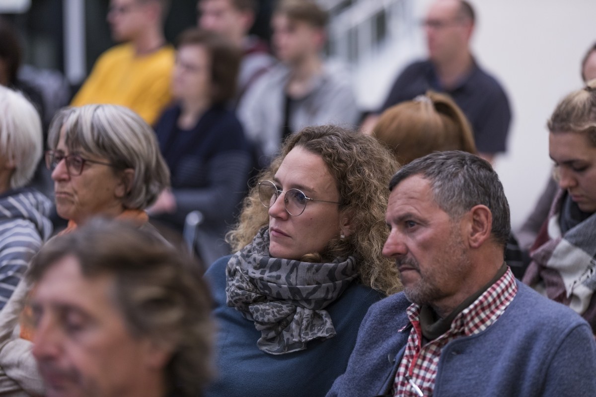 Auch im Montforthaus Feldkirch gut besucht: die Energie Lounge 2018 | Bildnachweis Darko Todorovic